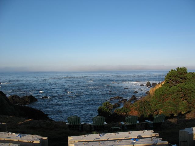 looking at the Pacific from the Colbert DAC-ART coastal home